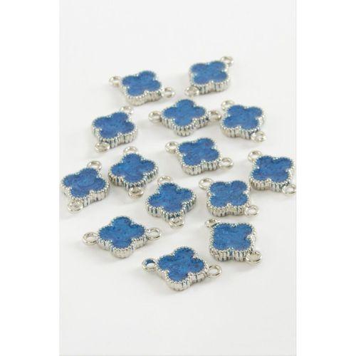 Çiçek Çift Kulplu Mineli Bileklik ve Kolye Ucu Aparatı 1 Adet