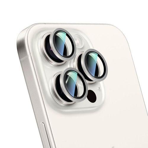 Apple iPhone 16 Pro Max CaseWorld Alloy Two-Color Serisi Lens Koruyucu