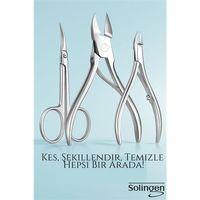 3’lü Paslanmaz Manikür Seti – Tırnak Makası, Et Pens, Kavisli Makas | Evde Profesyonel Bakım