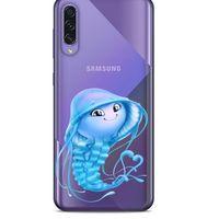 Zoologix (62) Samsung Galaxy A51 Şeffaf Kılıf Silikon Desenli