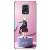 Xiaomi Redmi Note 9S Kılıf FunnyMaX (8) Baskılı Kılıf Pembe Mavi