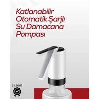 Uzun Şarj Süreli Su Pompası | Tek Tuşla Başlat/durdur | Cam Daana Uyumlu | Enerji Tasarruflu 4w Güç