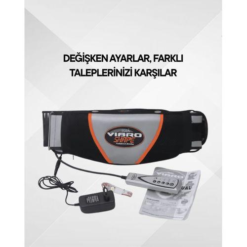 Göbek Bölgesi İçin Titreşimli Zayıflama ve Masaj Kemeri