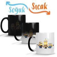Minyonlar Minions Sihirli Kupa Bardak Porselen