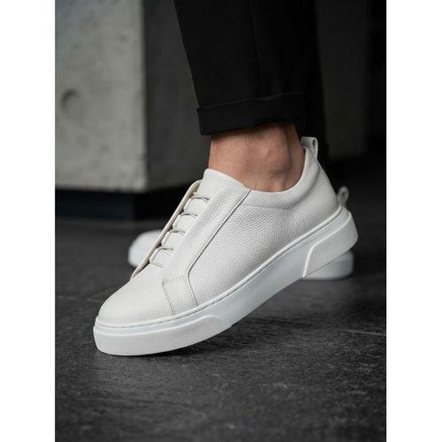 BA0581 Erkek Sneaker Günlük Casual Spor Beyaz Ayakkabı