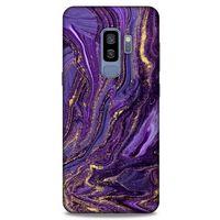Samsung Galaxy S9 Plus Uyumlu Kılıf Mor Delisi (3) Kapak Kumlu