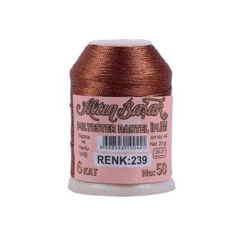 3 Adet Altınbaşak Oya ve Dantel İpi 20 gr - Royaleks - No: 239