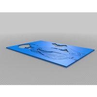 Ada Wong Şablon 1 3D Baskı (Bu ürün Sadece Plastik parçadır - Almadan Önce Soru Sorabilirsiniz)