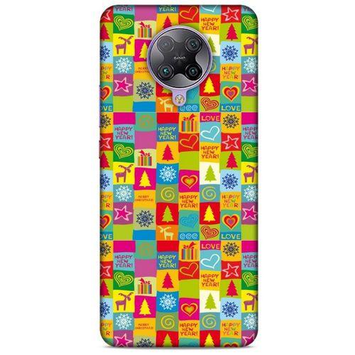 Yılbaşı Süsleri 10 Xiaomi Poco F2 Pro Kılıf Silikon Kapak