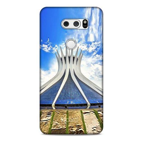 LG K40S Kılıf Dünya Mimarisi (16) Kalın Kılıf Brasilia Katedrali