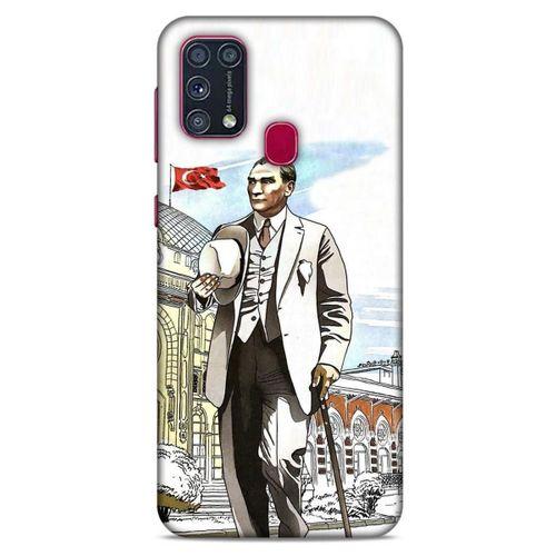 Samsung Galaxy M31 Kılıf Atatürk (50) Shockproof Kılıf Şehir