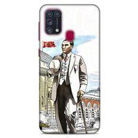 Samsung Galaxy M31 Kılıf Atatürk (50) Shockproof Kılıf Şehir