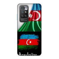 Xiaomi Redmi 10 Uyumlu Kılıf Azarbaijan (13) Silikon Kap Bayraklar