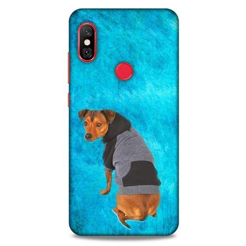 Xiaomi Redmi Note 6 Pro Kılıf Köpek Kıyafetleri (34) Slim Armor Kılıf Kapişonlu Sweet