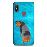 Xiaomi Redmi Note 6 Pro Kılıf Köpek Kıyafetleri (34) Slim Armor Kılıf Kapişonlu Sweet