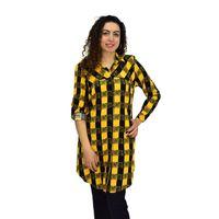 Kadın Ekose Kareli Tunik BGL-ST02956