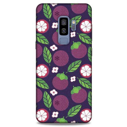 Frutix Mangosteen 01 Samsung Galaxy S9 Plus Kılıf Desenli Silikon