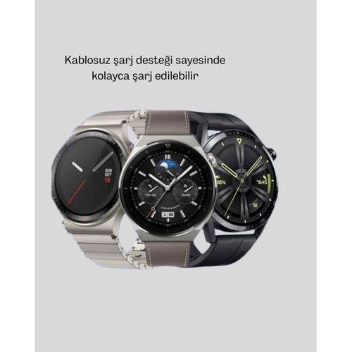 Kablosuz Şarjlı Bluetooth Görüşmeli Akıllı Saat – Android & İos Uyumlu