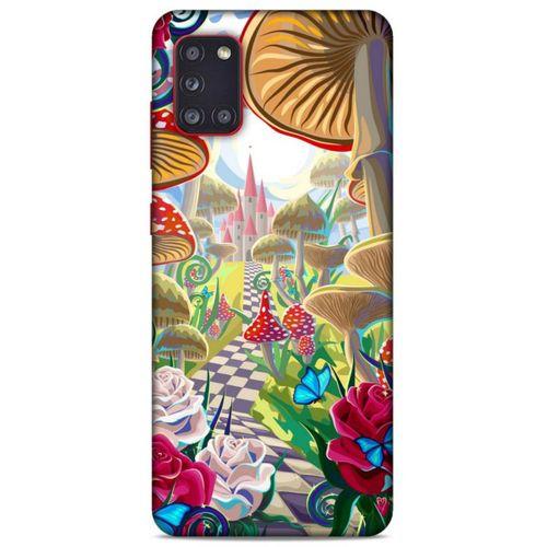 Lopard Samsung Galaxy A31 Uyumlu Kılıf Manipülasyon ☻ (26) Tpu Silikon Kılıf Desenli