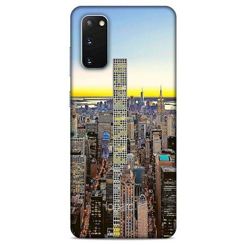 Samsung Galaxy S20 Kılıf Dünya Mimarisi (43) Thin Fit Kılıf 432 Park Caddesi