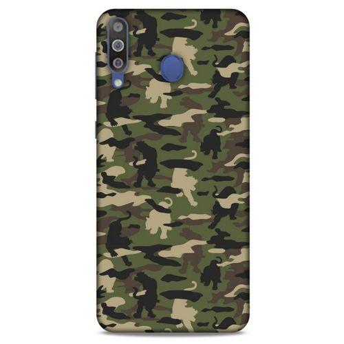 Kamuflaj 85 Samsung Galaxy M30 Kılıf Silikon Kapak