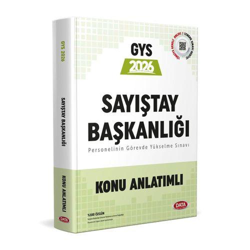 2026 GYS Sayıştay Başkanlığı Konu Anlatımlı Data Yayınları