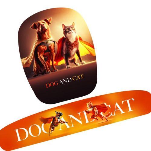 DogAndCat Bilek Destekli MousePad ve KlavyePad Takım