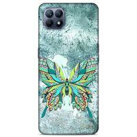 Lopard Huawei P40 Lite Uyumlu Kılıf Tattoo's (22) Tam Koruma Kılıfı Kelebek Dövme