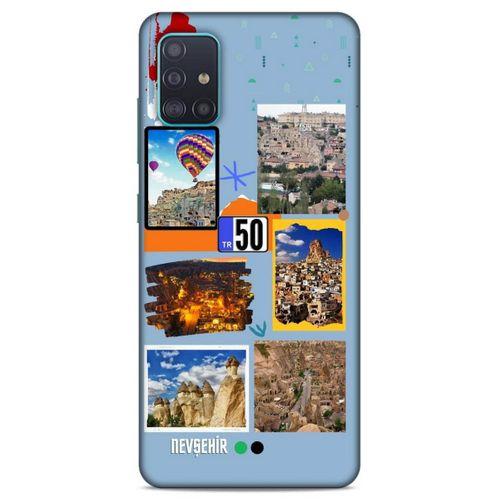 Lopard Samsung Galaxy A51 Uyumlu Kılıf Şehirli ※ (50) Nevşehir Shockproof Kılıf