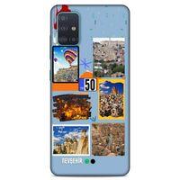 Lopard Samsung Galaxy A51 Uyumlu Kılıf Şehirli ※ (50) Nevşehir Shockproof Kılıf