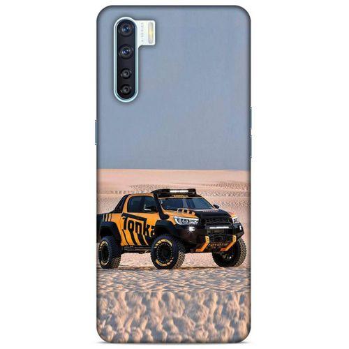 Lopard Oppo A91 Uyumlu Kılıf PickUpX (44) Tough Armor Kılıf Turuncu Siyah