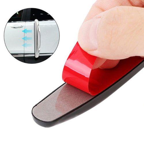 Zhltools Araç 4 Parça Kapı Anti Scratch Çizik Önleyici Tampon Koruma Beyaz