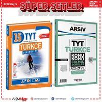 Apotemi Yayınları TYT Türkçe Deneme ve Konu Konu Son 7 Yıl Çıkmış Sorular Seti 2 Kitap
