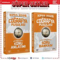 CBA Yayınları 2026 KPSS Coğrafya Pusulası Konu ve Soru Bankası Seti 2 Kitap