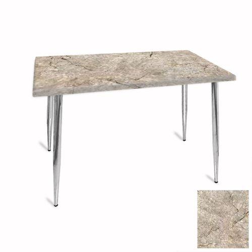Dockers Manolya Mutfak Masası 80x120 Kromnikel (Werzalit, Wermodin ve Allzalit Tabla) - Scala Marble