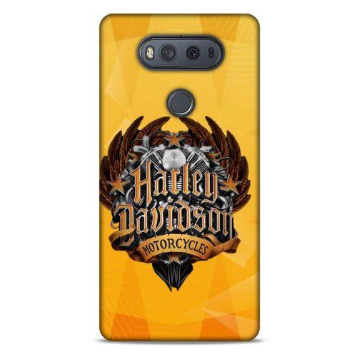 LG K61 Uyumlu Kılıf Motorsiklet (37) Silicone Cover Harley Davidson