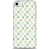 iPhone 7 Kılıf HD Baskılı Kılıf - Minik Tosbağalar + Tam Ekran Koruyucu