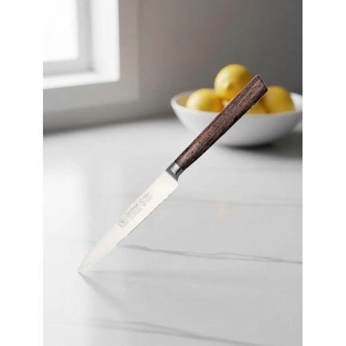 Sürbisa Sürmene 61303 Sıcak Dövme Mutfak Bıçağı Zeytin Saplı Ahşap 12 Cm