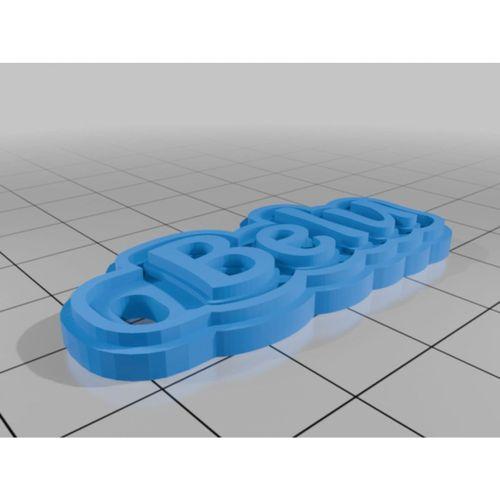 Belu İsim Standı (Bu ürün Sadece Plastik parçadır - Almadan Önce Soru Sorabilirsiniz)