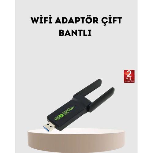 Ultratekno Dual Band Wifi Adaptör – 1200 Mbps, Usb 3.0, Çift Antenli, Geniş Kapsama Alanı Ve Yüksek Hız