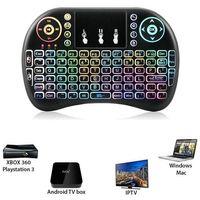 Sepetinegelsin Işıklı Mini Klavye Mouse Smart Tv Box Şarjlı Oyuncu Klavye