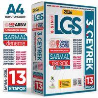 2026 8 Sınıf LGS 3  ÇEYREK Şubat-Mart Ayı MEB Örnek Soru Tıpkı Basım Sarmal Deneme Paketi Çözümlü