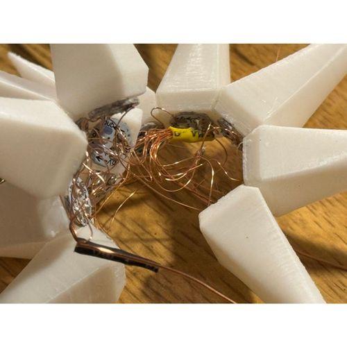 WLED Noel Yıldızı (Bu ürün Sadece Plastik parçadır - Almadan Önce Soru Sorabilirsiniz)