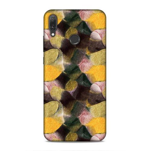 Huawei Y9 2019 Uyumlu Kılıf Utopia (48) Bumper Kılıf Kahve