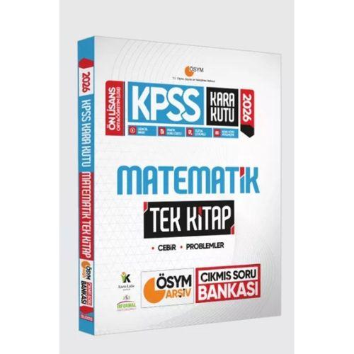 2026 KPSS Önlisans Kara Kutu TEK KİTAP Matematik ve Geometri ÖSYM Çıkmış Soru Bankası 2li SET Özetli