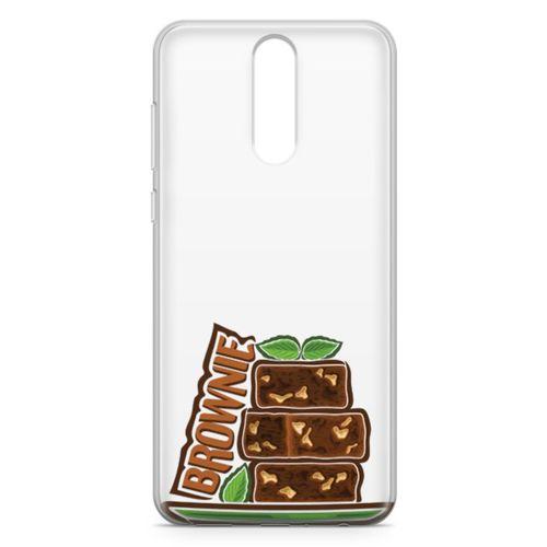 Huawei Mate 10 Lite Kılıf Brownie Kek Arka Kapak Koruma Desenli Full Koruyucu