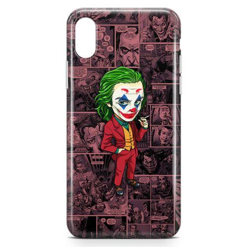 Apple iPhone X Kılıf Joker Arka Kapak Koruma Desenli Full Koruyucu