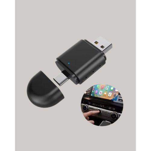 Kablosuz Carplay Ve Android Auto Adaptörü – Usb-a & Type-c Girişli Akıllı Dönüştürücü