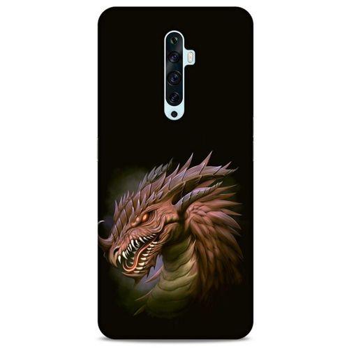 Oppo Reno 2z Kılıf Dragons (18) Telefon Kılıfları Kahverengi Ejderha