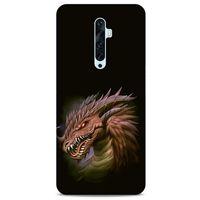 Oppo Reno 2z Kılıf Dragons (18) Telefon Kılıfları Kahverengi Ejderha